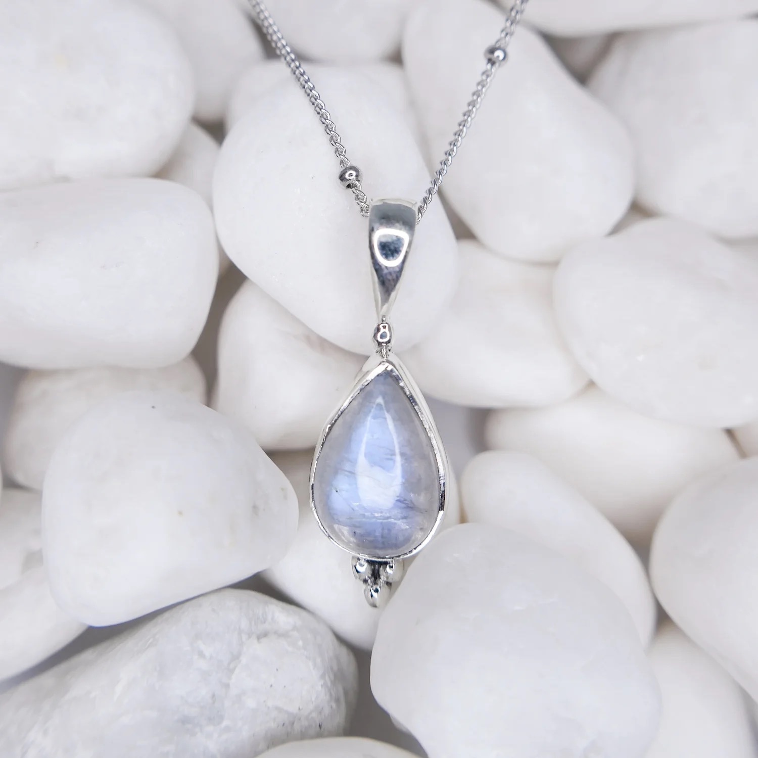 Dew Moonstone Necklace - Image 2
