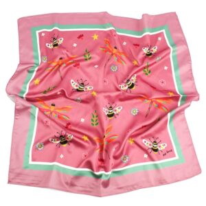 BEE AND DRAGONFLY SCARF